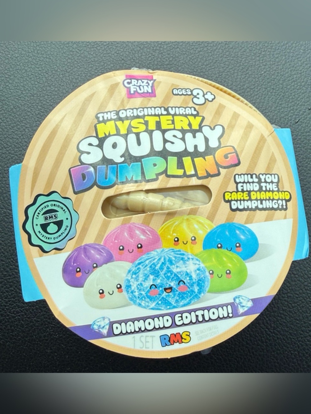 Crazy Fun Mystery Squishy Dumpling - Diamond Edition